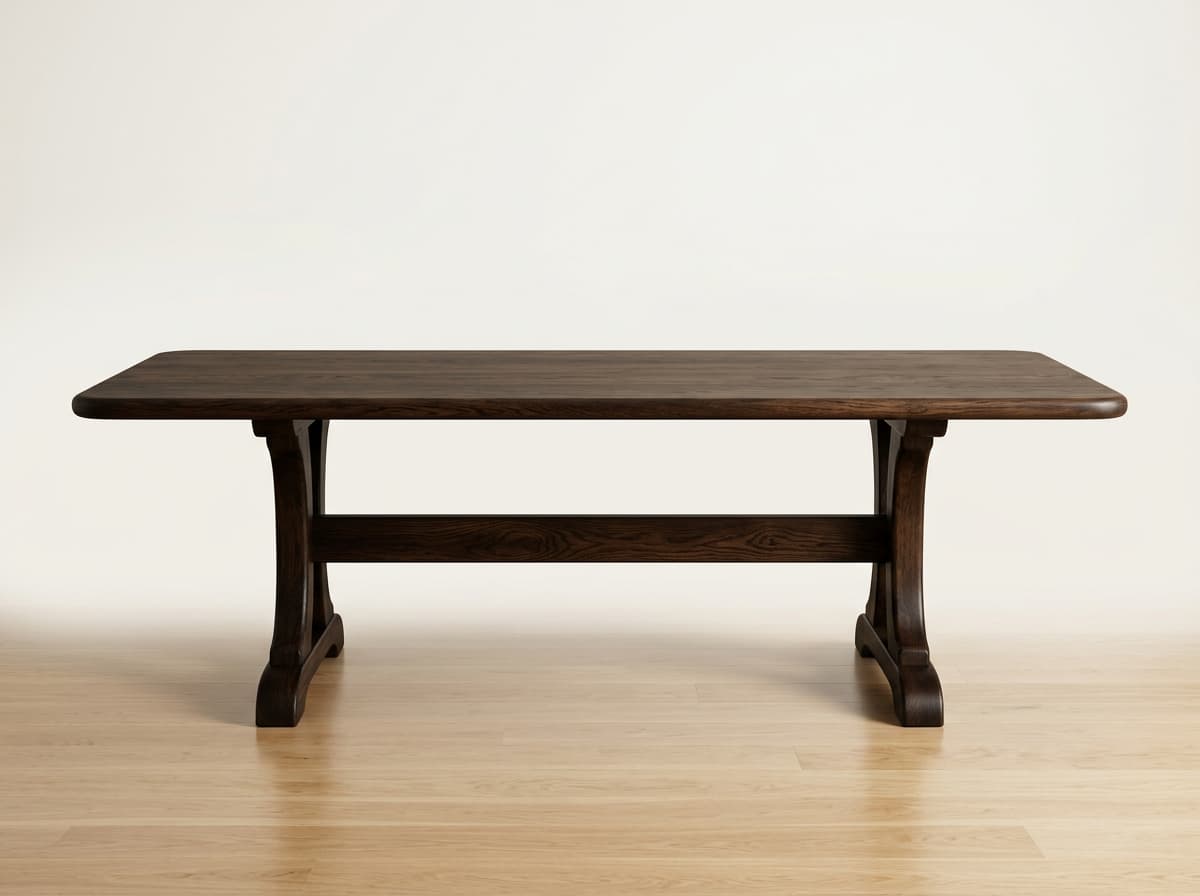Dark Oak Dining Table